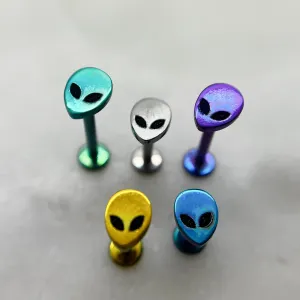 Alien threadless ends in Titanium