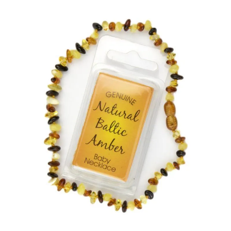 Amber 12/13 inch Baby Beads Necklace Multi