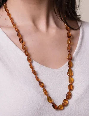 Baltic Amber Beaded Necklace