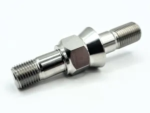 BK Ti Components Titanium Rear Torsion Arm Shock Stud OAL 3.030in Shock Length 1 7/8in Hex 3/4in