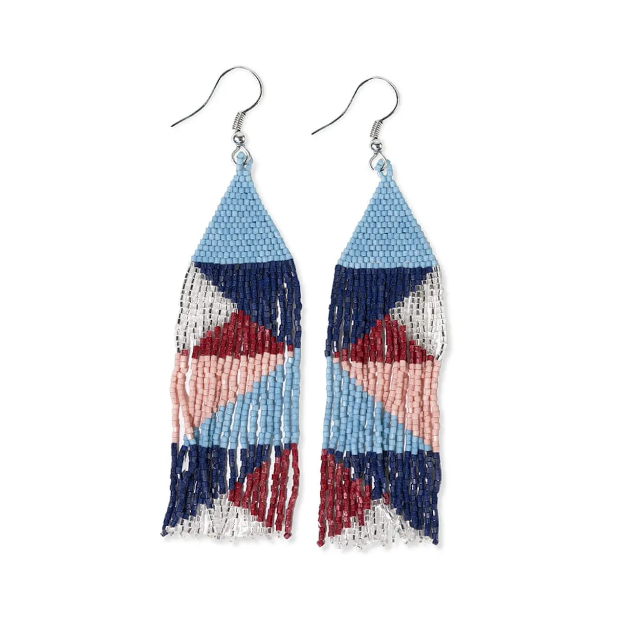 Brittany Beaded Fringe Earrings