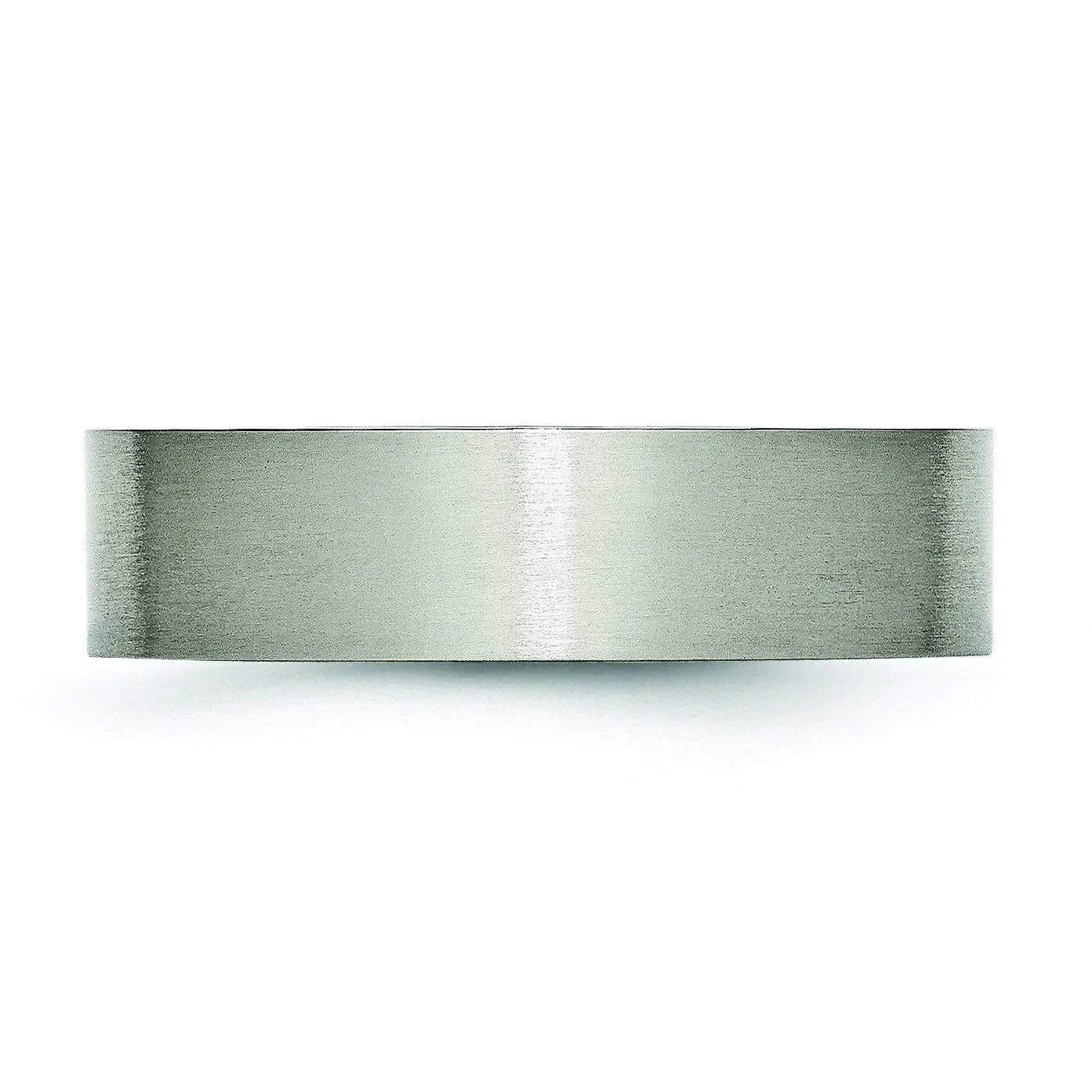 Brushed Titanium Ring