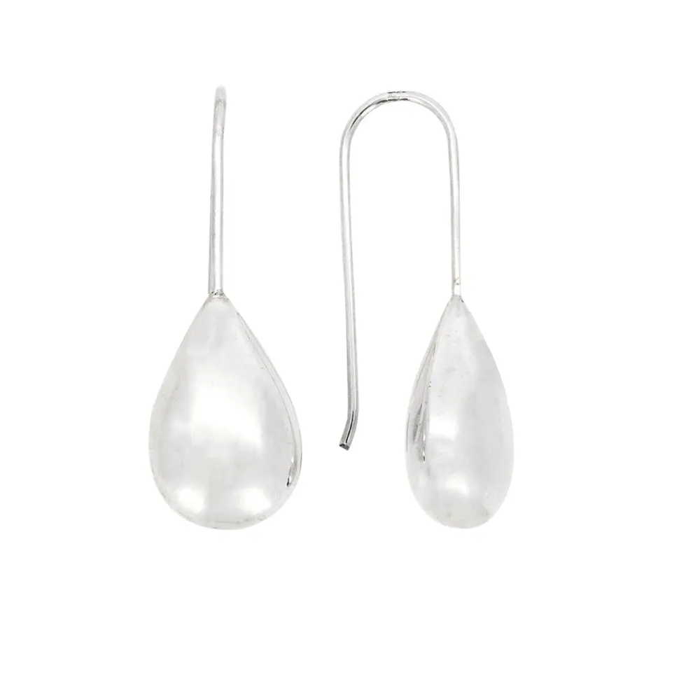 Classic Women's Teardrop Earrings 925 Sterling Silver