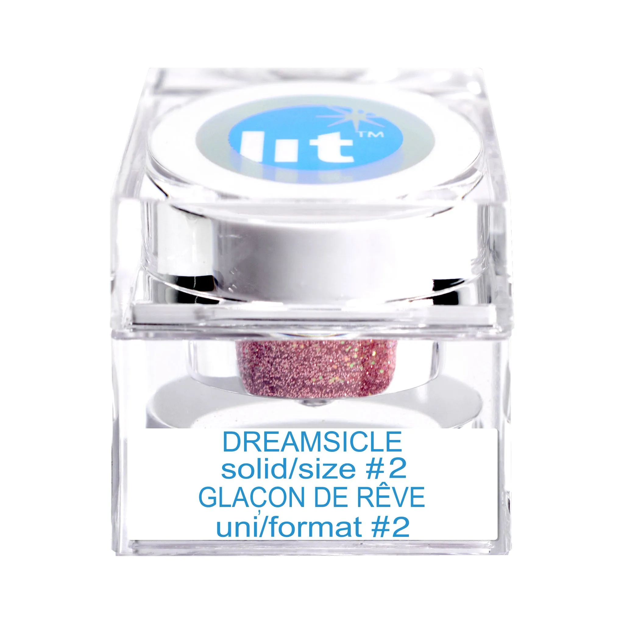 Dreamsicle Size #2 Glitter (Solid)