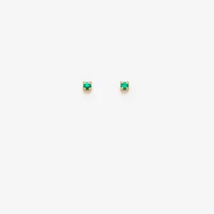 Emerald Sparkle Studs