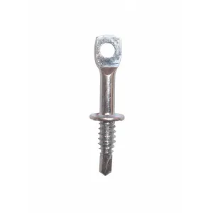 Eye Lag Sheet Metal Screw with 1/4", 100 pack