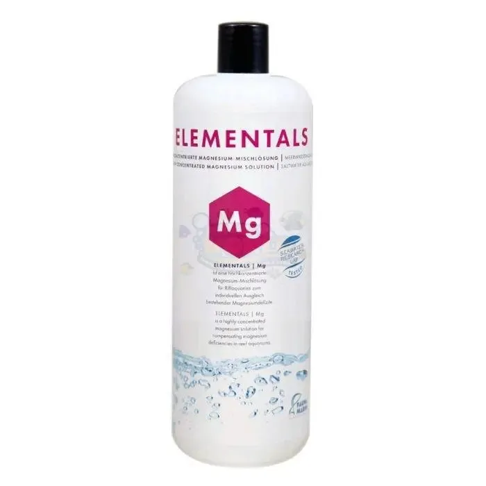 Fauna Marin Magnesium Elementals 1000ml - Boost Coral Calcification and Enhance Aquarium Health