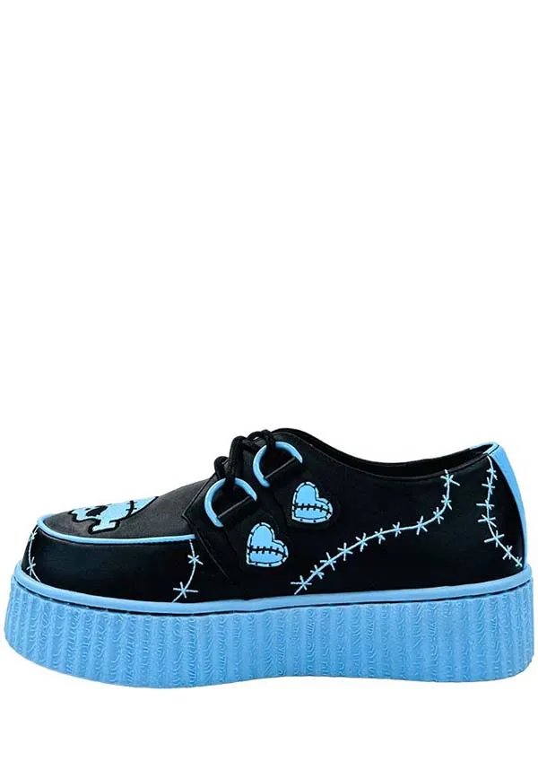 Frankie [Black/Blue] | CREEPERS [PREORDER]