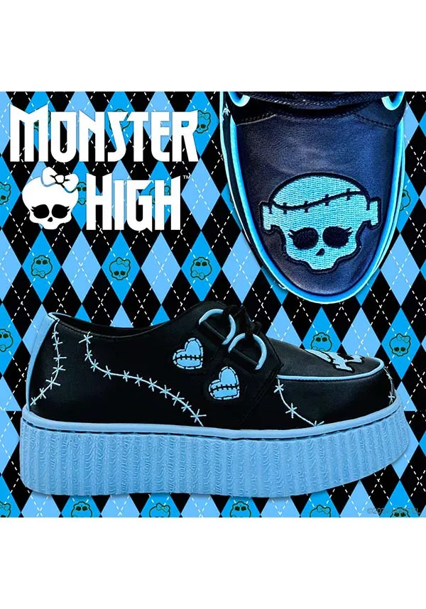 Frankie [Black/Blue] | CREEPERS [PREORDER]