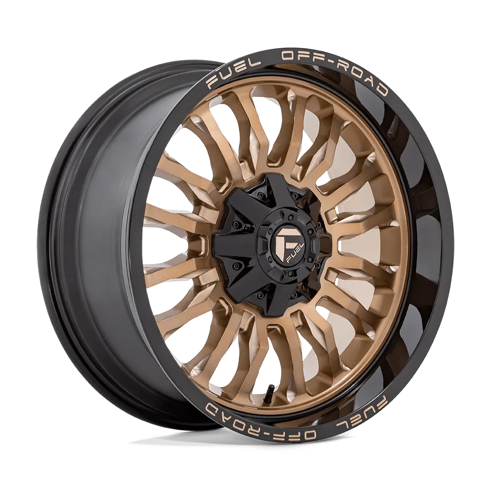 Fuel ARC Wheels | Patinum Bronze w/Black Lip D797