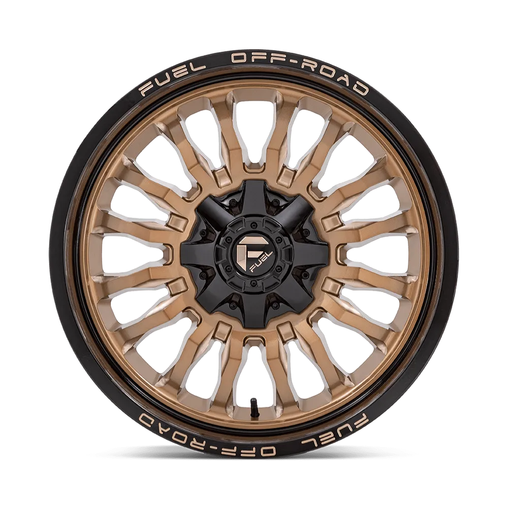 Fuel ARC Wheels | Patinum Bronze w/Black Lip D797