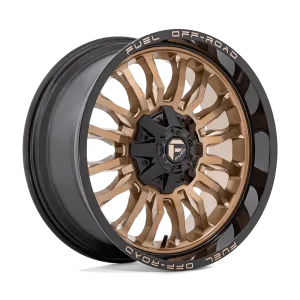 Fuel ARC Wheels | Patinum Bronze w/Black Lip D797