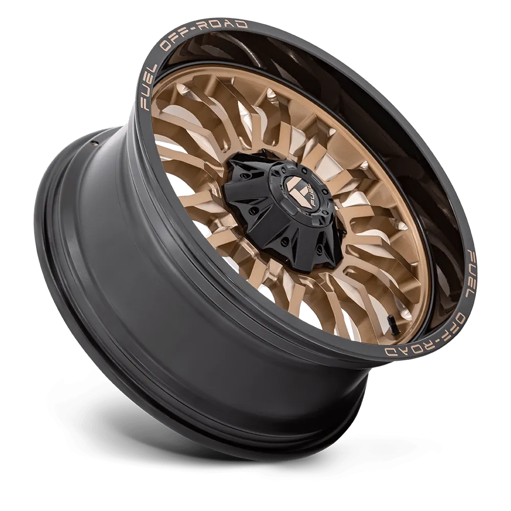 Fuel ARC Wheels | Patinum Bronze w/Black Lip D797