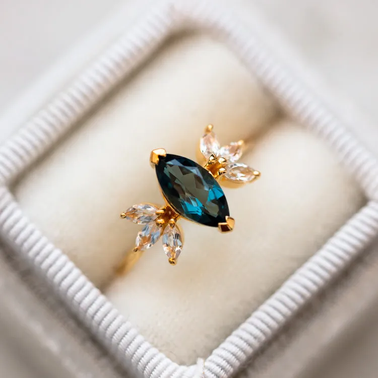 Gemstone Firefly Ring