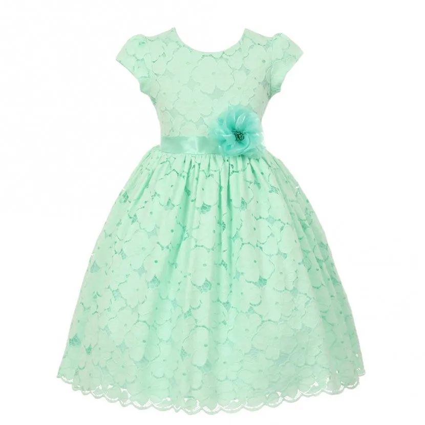 GOOD GIRL LITTLE GIRLS FLOWER GIRL DRESS