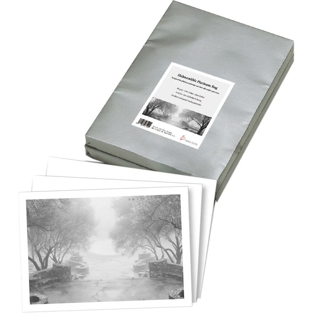 Hahnemuhle - Platinum Rag 300 gsm, 20x24, 25 sheets