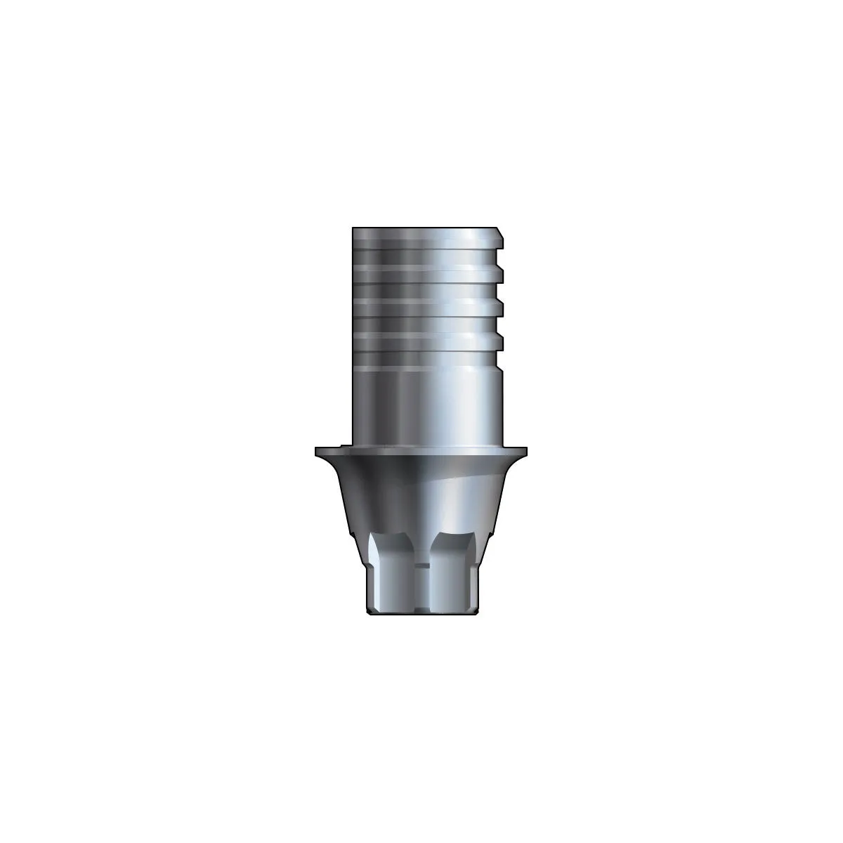 Inclusive® Titanium Abutment 6 mmH compatible with: Dentsply Implants Astra Tech Implant System® EV 4.8