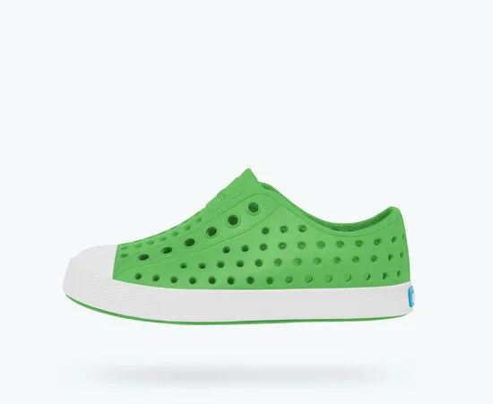 Jefferson Kid's EVA Shoe - Grasshopper Green/Shell White