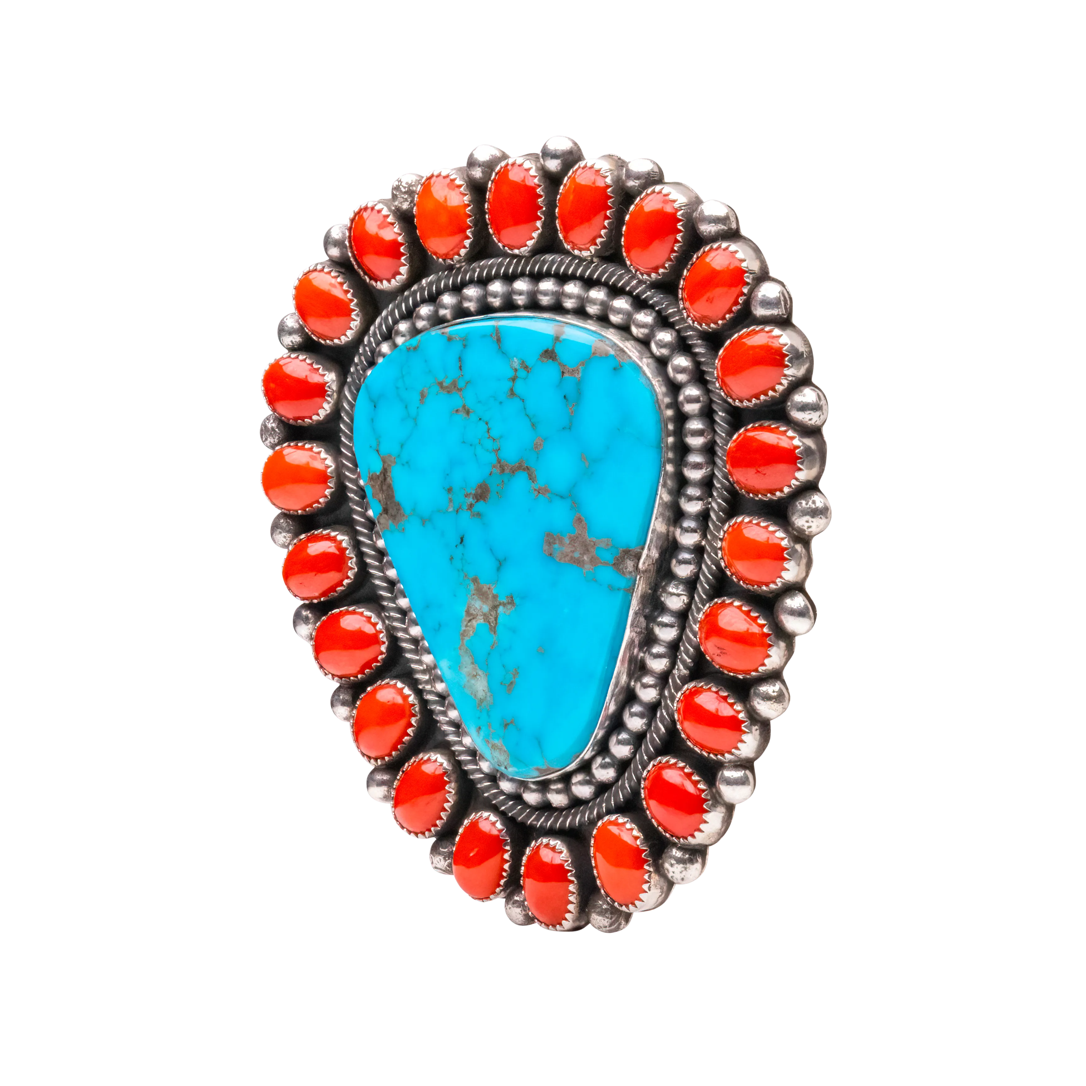 Kingman & Coral RIng | Hemerson Brown