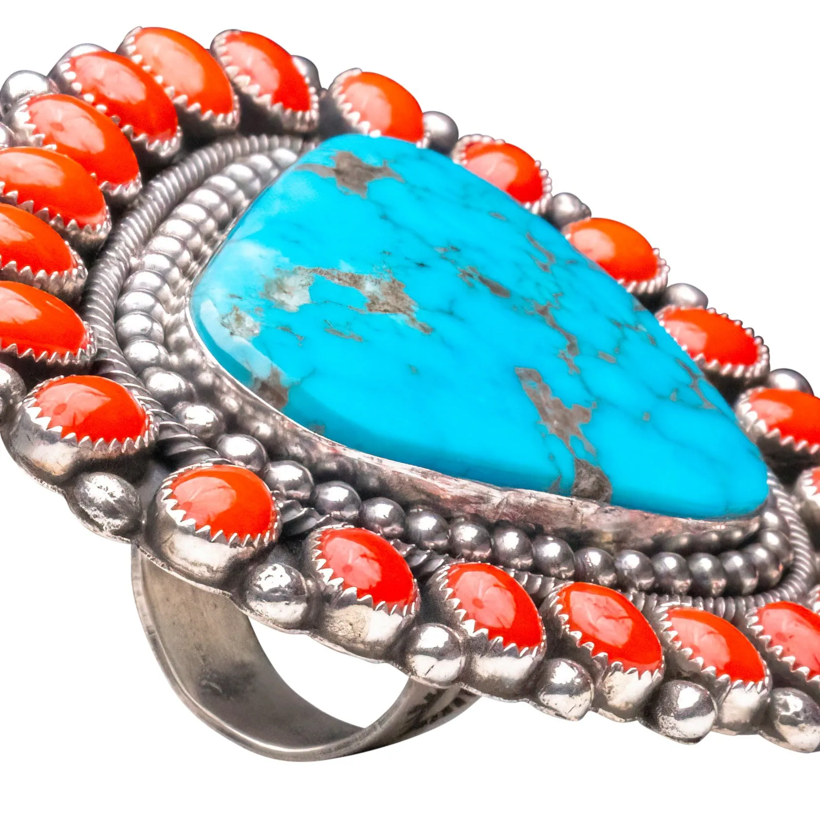 Kingman & Coral RIng | Hemerson Brown