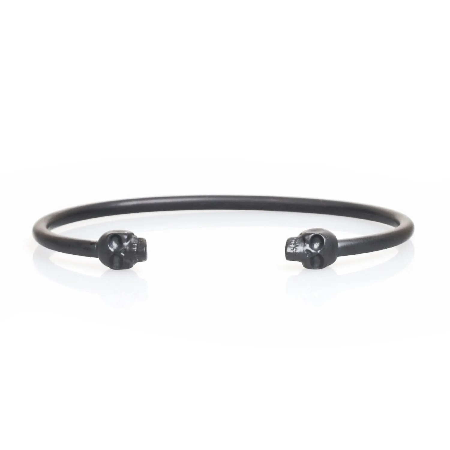 Lumos Skull Cuff Black Bracelet