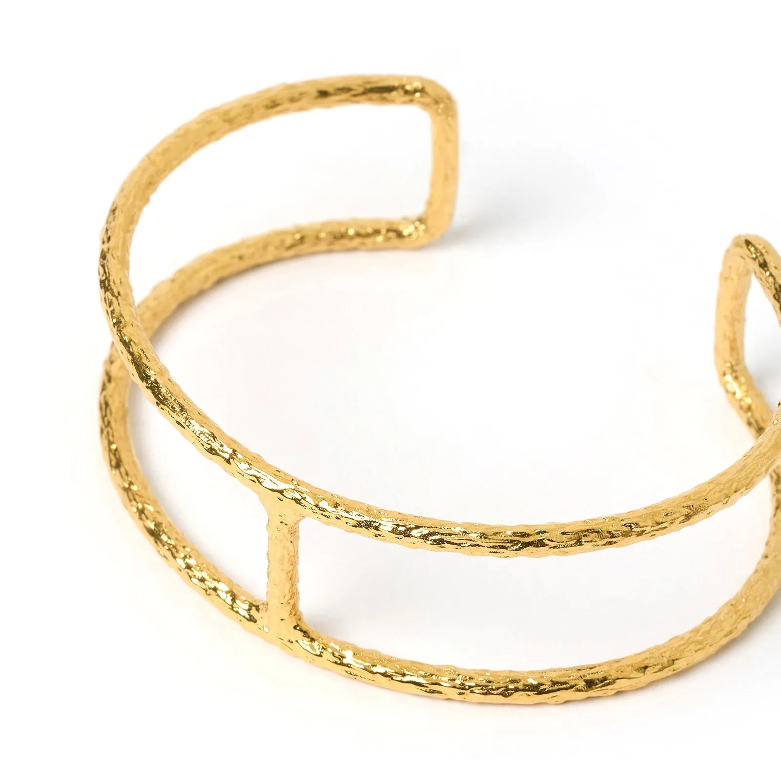 Maya Gold Cuff Bracelet