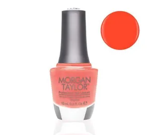 Morgan Taylor Lacquer Nail Polish - Candy Coated Coral - Light Coral Creme - 15ML