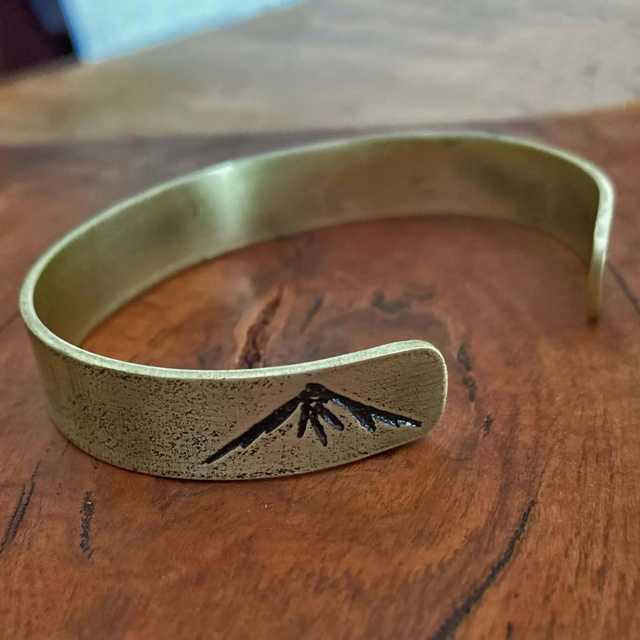 Mountain Peaks Cuff Bracelet