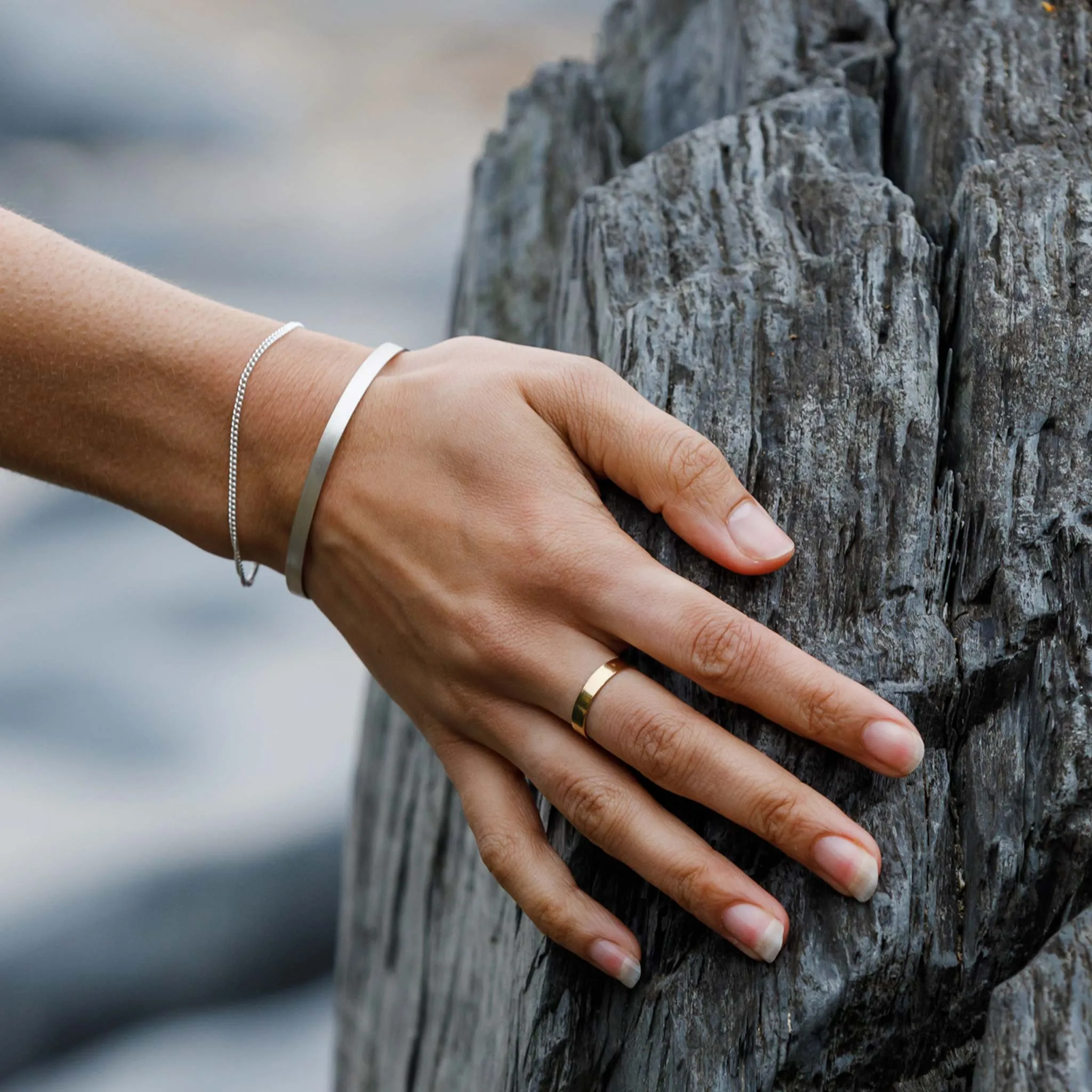 Nomad Silver Cuff Bracelet