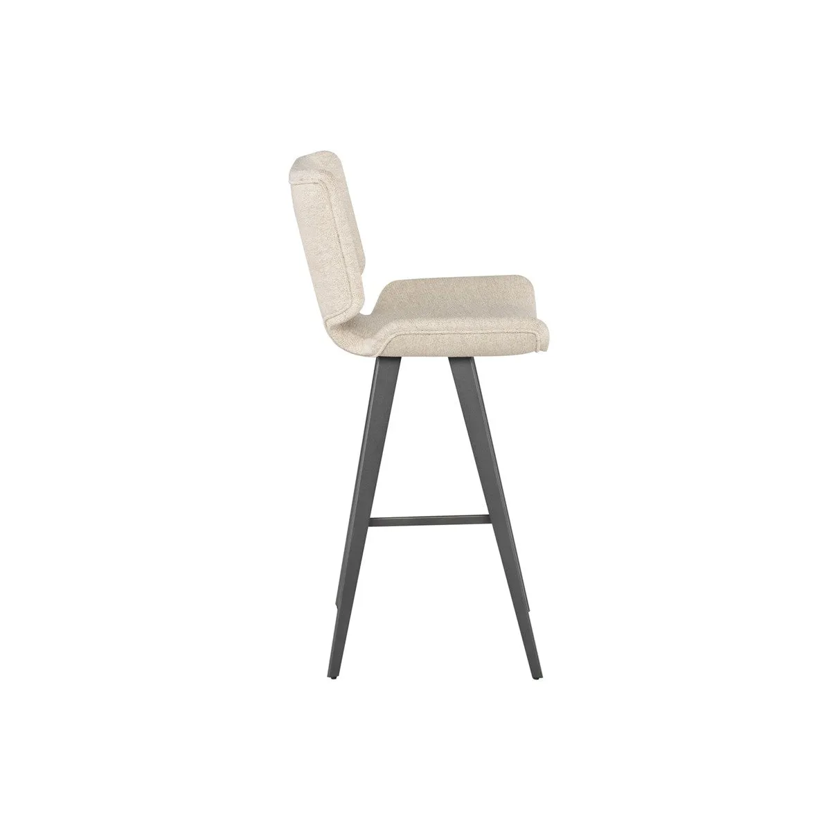 Nuevo Astra Bar Stool  - Titanium Legs