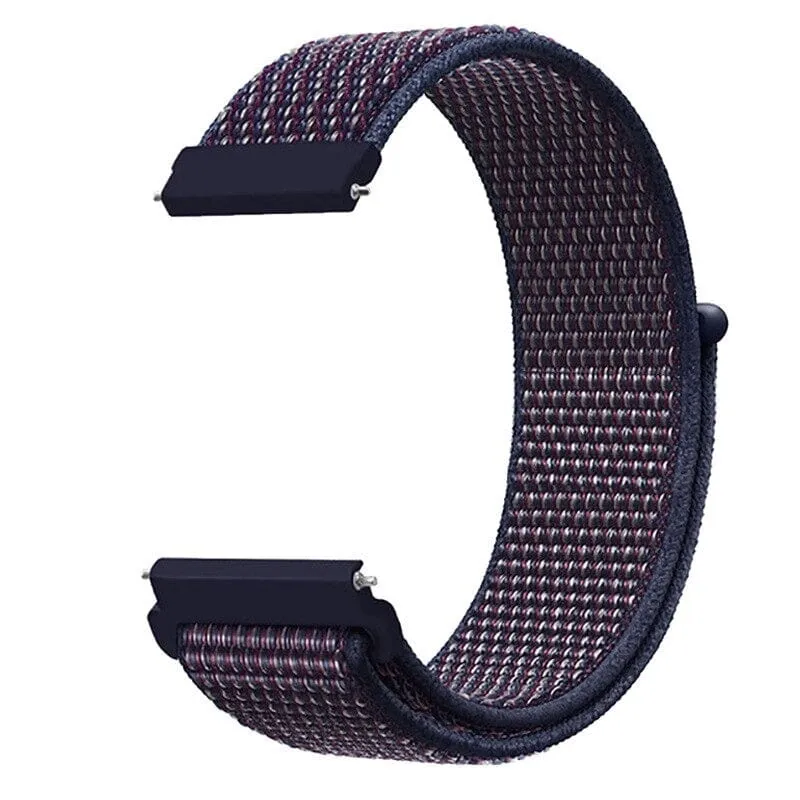 Nylon Sports Loop Watch Straps Compatible with the Ticwatch E & C2