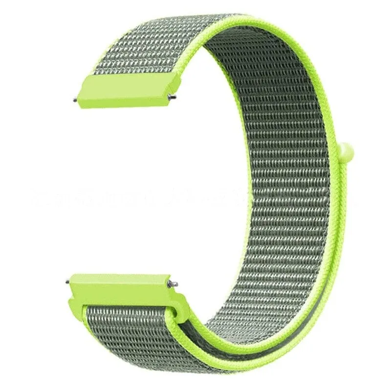 Nylon Sports Loop Watch Straps Compatible with the Ticwatch E & C2