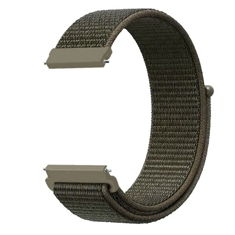 Nylon Sports Loop Watch Straps Compatible with the Ticwatch E & C2