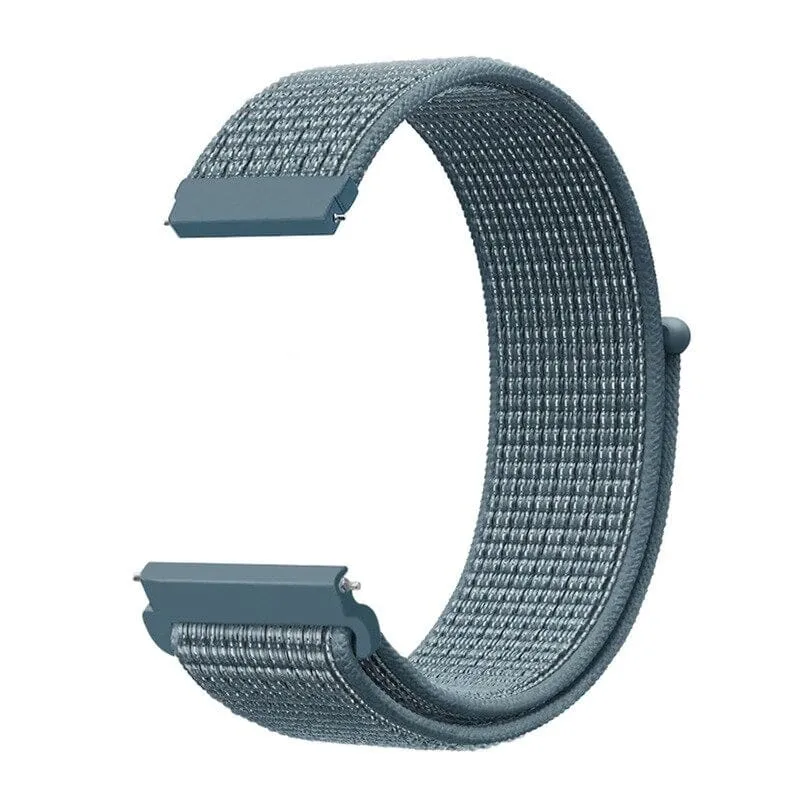 Nylon Sports Loop Watch Straps Compatible with the Ticwatch E & C2