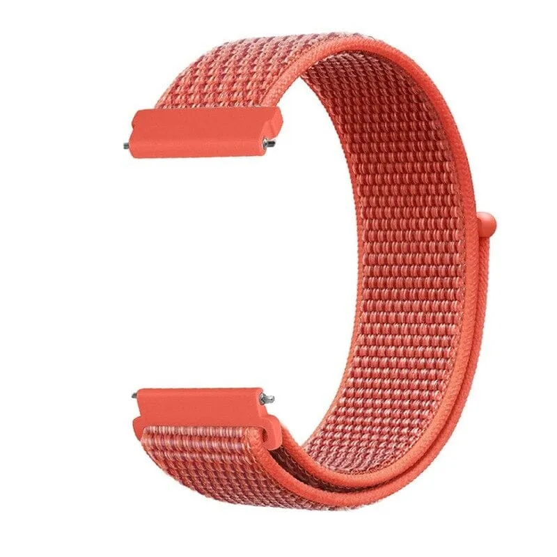 Nylon Sports Loop Watch Straps Compatible with the Ticwatch E & C2