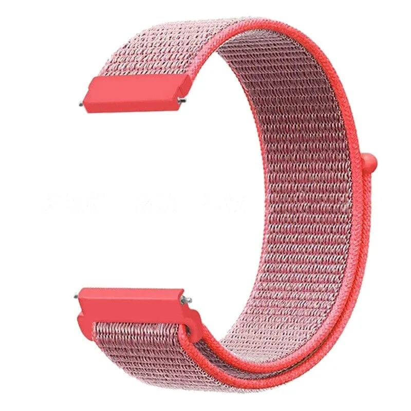 Nylon Sports Loop Watch Straps Compatible with the Ticwatch E & C2