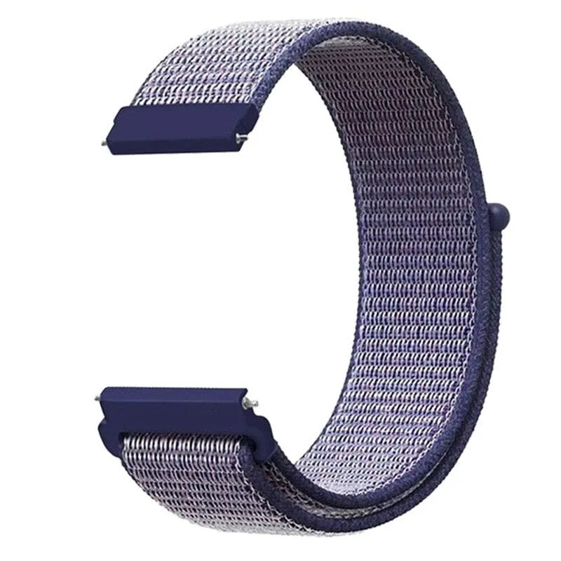 Nylon Sports Loop Watch Straps Compatible with the Ticwatch E & C2