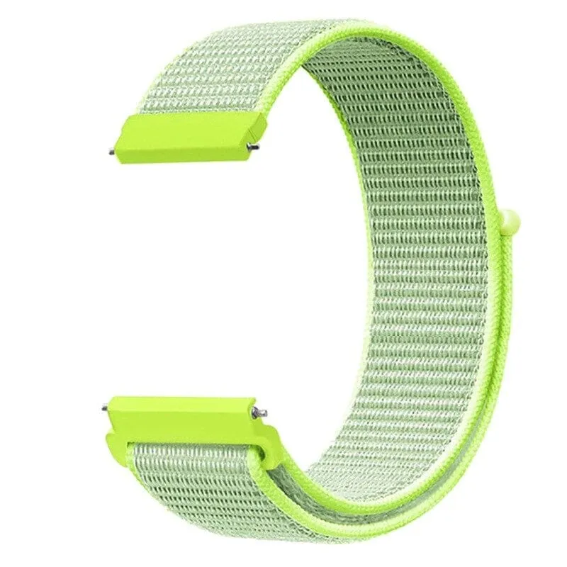 Nylon Sports Loop Watch Straps Compatible with the Ticwatch E & C2