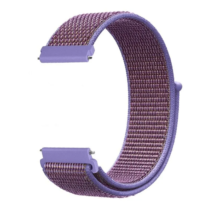 Nylon Sports Loop Watch Straps Compatible with the Ticwatch E & C2