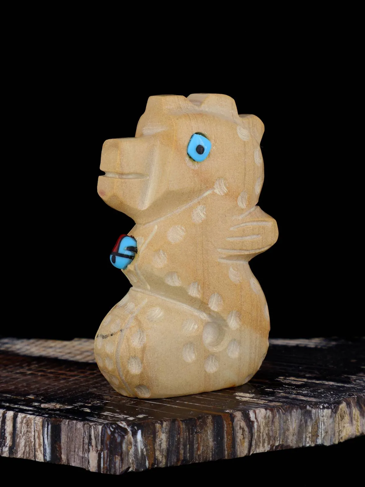 Picture Jasper Seahorse Zuni Fetish