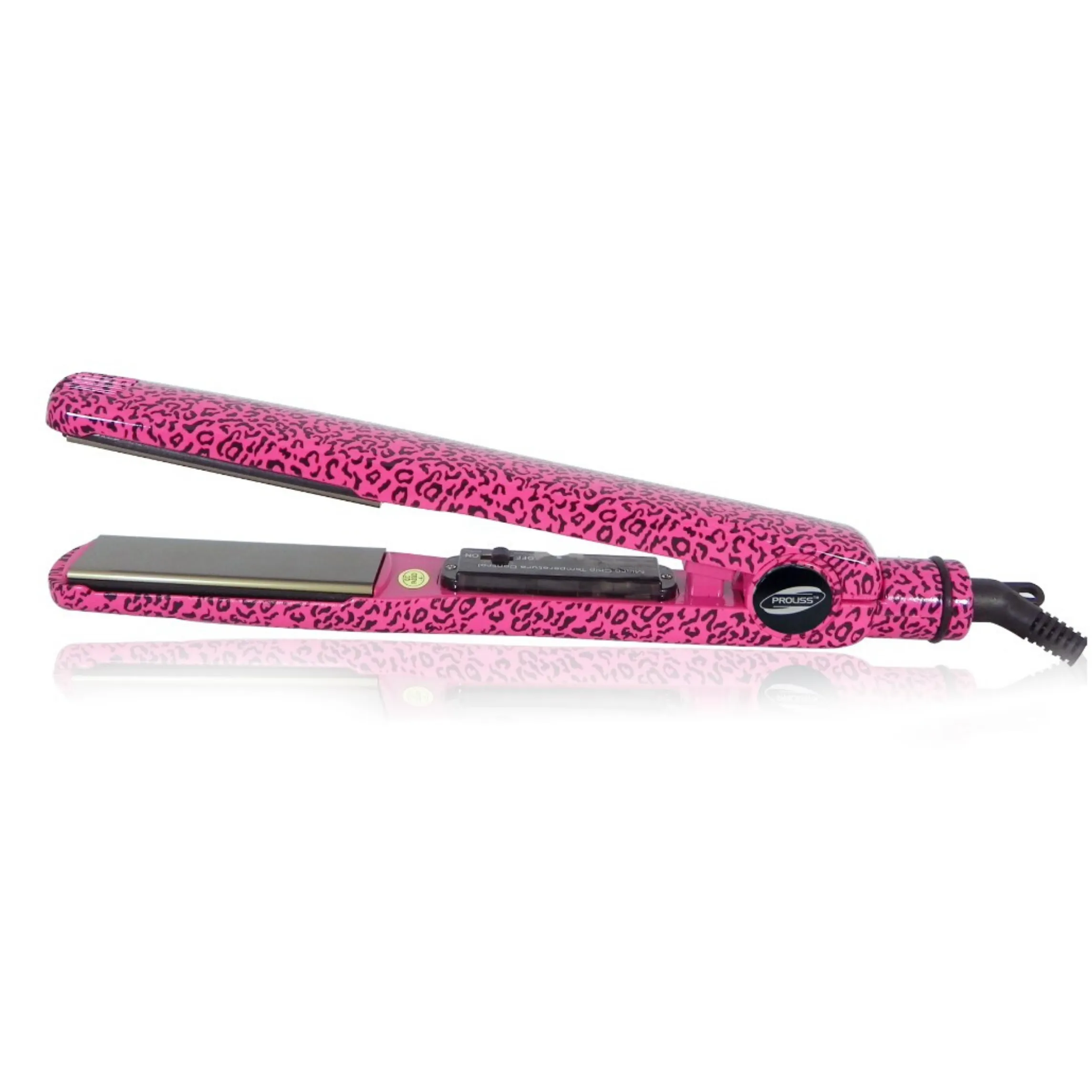 Pink Leopard Omega 1.5" | Flat Iron