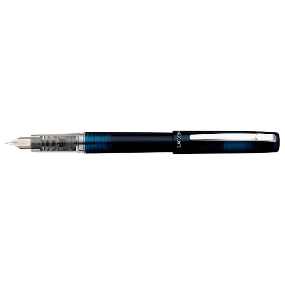 Platinum Prefounte Fountain Pen, Night Sea, Fine Nib