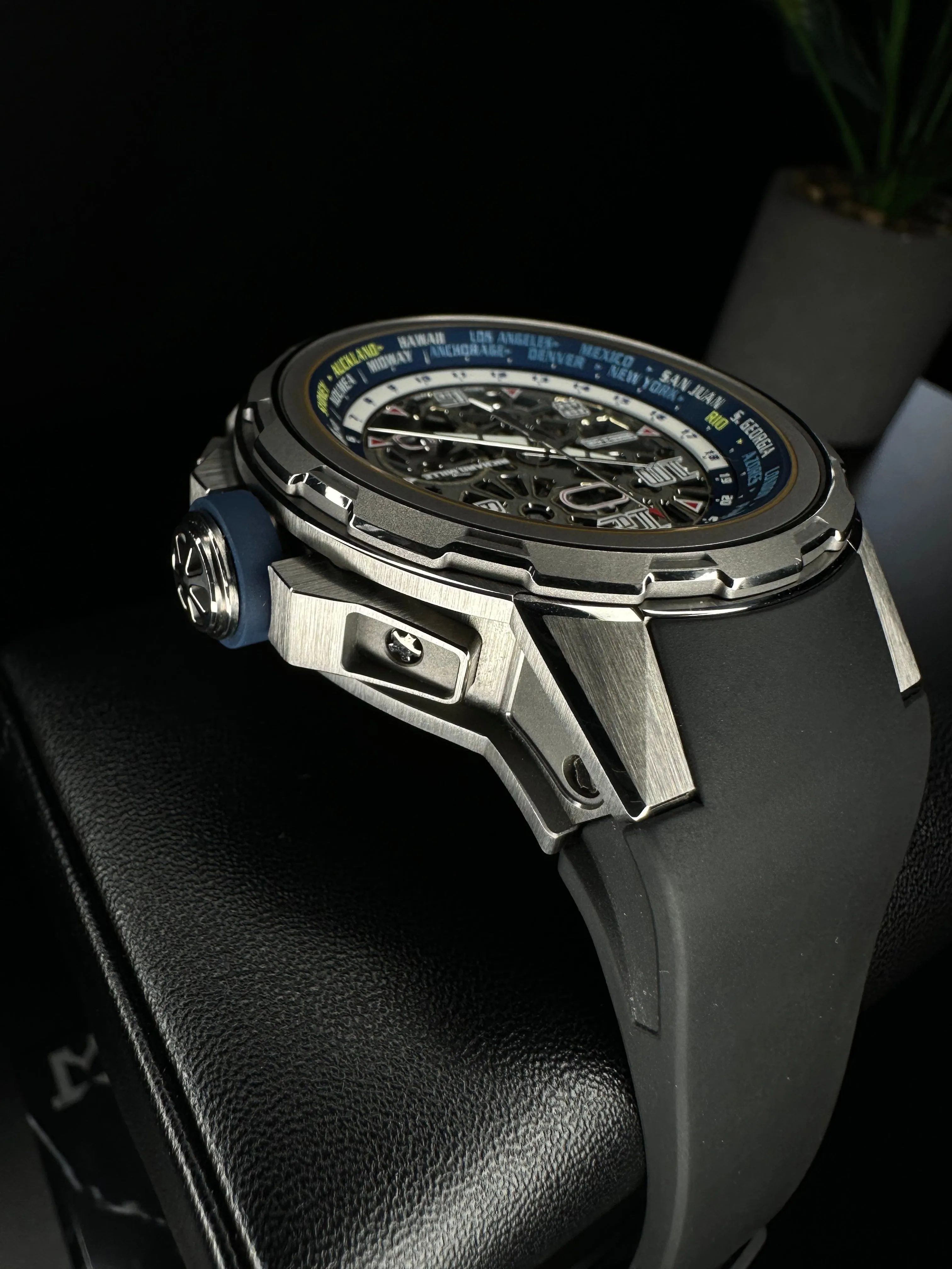 Richard Mille 63-02 Titanium Worldtimer