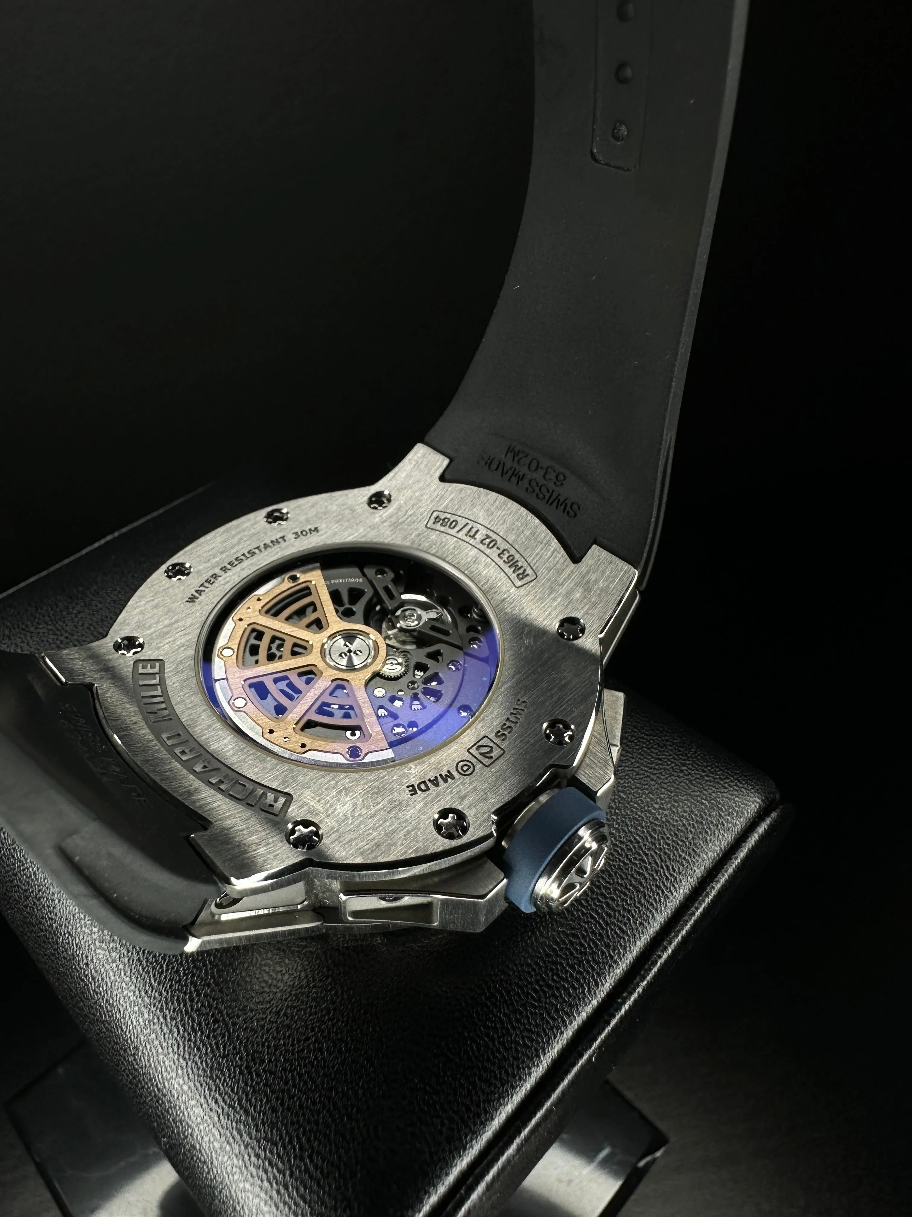 Richard Mille 63-02 Titanium Worldtimer