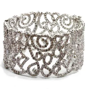 Sienna Dramatic Cubic Zirconia Statement Bracelet