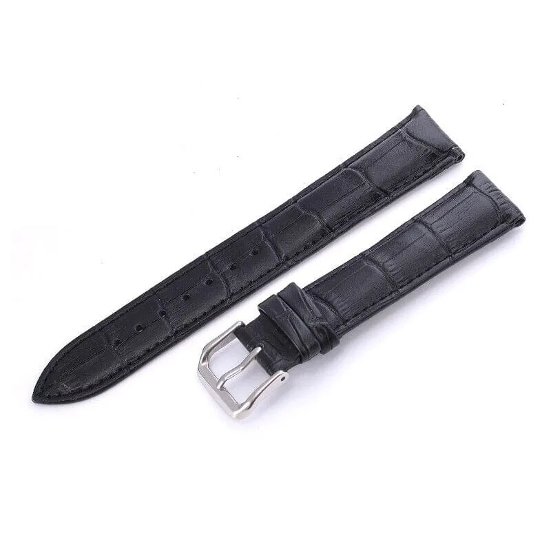 Snakeskin Leather Watch Straps Compatible with the Ticwatch E & C2