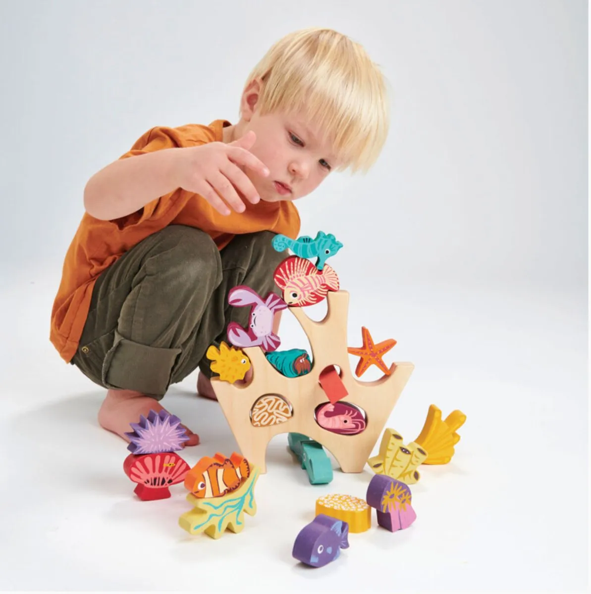 Stacking Coral Reef - Tender Leaf Toys