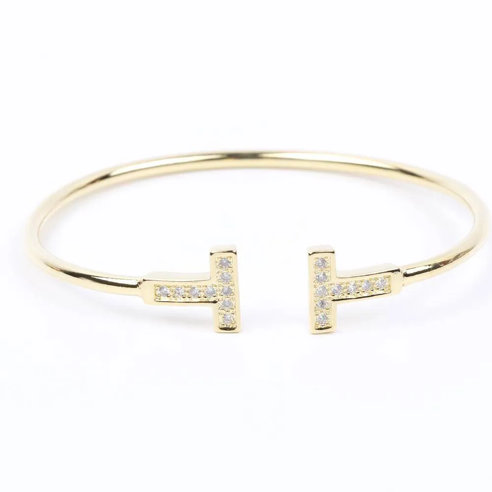 T Love Cuff Bangles