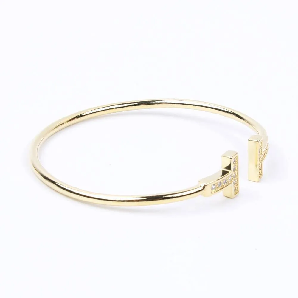 T Love Cuff Bangles