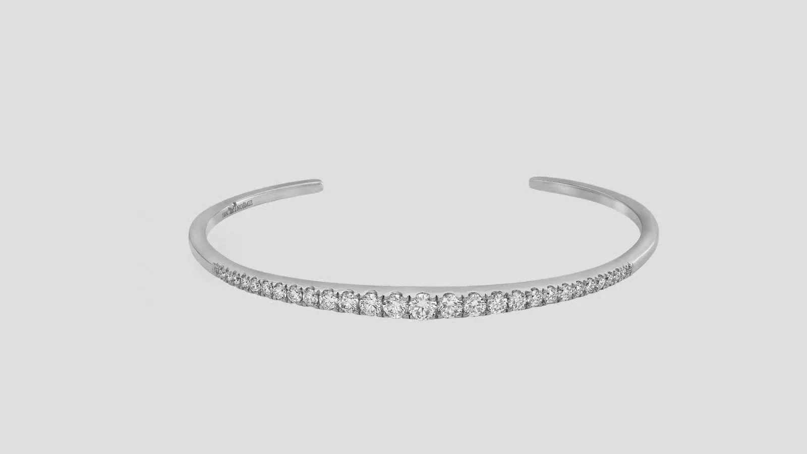 The Graduated Diamond Cuff